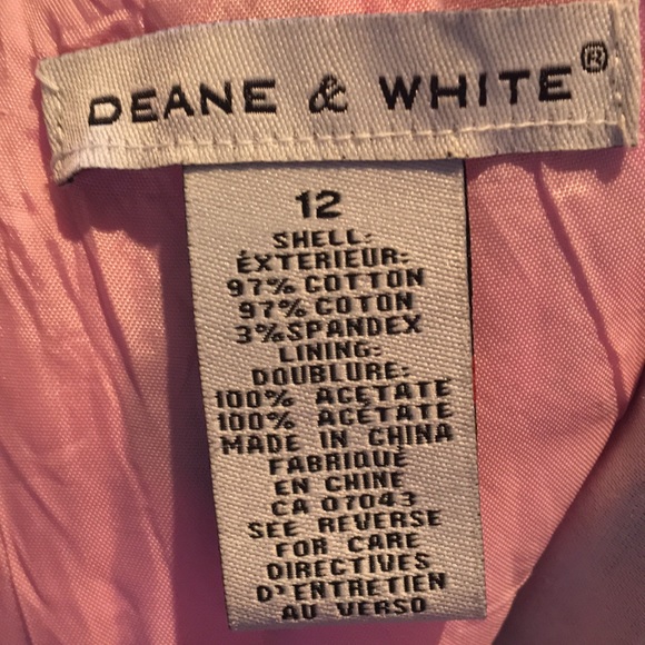 Pink and black lady print dress - Picture 5 of 6